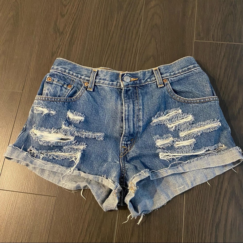 Levi’s jean shorts